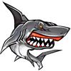 Avisa Adesivo Shark II - 11x10,5cm