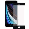 TPC Mobile Pellicola proteggi schermo completa 21D Full Glue per iPhone SE, iPhone 7/8, in vetro temperato 3D, durezza 11H