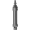 RIEGLER 105801-1.DMD.16125 - Cilindro rotondo, a doppia azione, magnete, diametro pistone 16, hub 125, M5, 1 pz