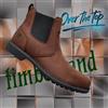 Timberland STIVALI UOMO 46 scarponcini chelsea listino 200 euro marrone tt