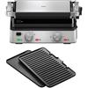 Braun MultiGrill 7 CG7020, Griglia Elettrica con 2 Termostati Elettronici Indipe