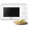 Panasonic NN-E20JWMEBG Forno a Microonde con Piatto Rotante in Vetro, 20L, 800W,