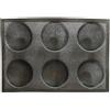 Forme Per Hamburger In Silicone Teglia Da Forno Perforata Per Panini Da Forno 6