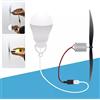 Kit Generatore Eolico Fun Learning per Giovani Innovatori con Lampadina USB