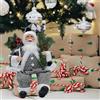 Statuetta di Babbo Natale in piedi con Babbo Natale in piedi per tavolo da