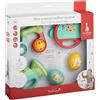 Sophie la Girafe - My Premier Musical Box - Giocattolo di risveglio sonoro Bambino 6 mesi + - 4 strumenti facili da afferrare - Tamburino, Maracas, Tromba e Sonaglio - Idea Regalo Nascita - Fresh