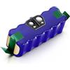 Morpilot X-Life Batteria di Ricambio, 14.4V 4050mAh Batteria per Irobot roomba, Compatibile con 500 600 700 800 Serie