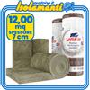 Ursa Rotolo Lana Di Roccia Ursa 76R - 1000 x 60 x 7 cm (2 rotoli) - Conf. 12,00 m2