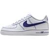 NIKE AIR FORCE 1 SCARPE DONNA RAGAZZA RAGAZZO HJ4563 BIANCO BLU DAL 36 AL 40