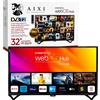 AIXI Tv Smart 32" LED HD Ready WiFi BT Dvbt-2 WebOS Hub HDMI 6000 Film Inclusi
