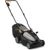 STIGA Rasaerba a batteria Alpina AL1 3820 Li Kit, larghezza di taglio 38 cm, batteria da 20 V (2 x 4 Ah), 550 W, fino a 350 m², batteria e caricabatterie inclusi, nero