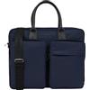 Tommy Hilfiger Uomo Borsa Laptop Repreve Computer Bag con Spallaccio, Blu (Space Blue), Taglia Unica