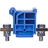 SIMET Blocco di terminali a vite montato su binario ZSG1-70.0N blu marca SIMET