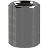 RIEGLER Manicotto, esagono esterno, M5, SW 8, acciaio inox 1.4571, pressione di lavoro max. 60 bar, velocità di funzionamento. Max. 150 °C