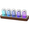 Nixie Tube Clock Room Decor Regalo retrò creativo Orologio da tavolo