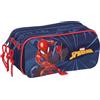 safta SPIDERMAN - Astuccio triplo grande, astuccio per bambini, ideale per bambini in età scolastica, comodo e versatile, qualità e resistenza, 21,5 x 8 x 10 cm