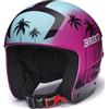 Briko, HELMET Unisex adulto, SHINY FLIRT PURPLE-TURQUOISE BLUE-MIRAGE DARK VIOLET, 58