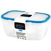 GIO'STYLE Contenitore Ermetico per Alimenti - 1,5L - Made in Italy - Rettangolare - Adatto a Frigorifero, Freezer, Microonde - Linea Ermetici Plus