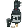 RIEGLER 100621-S 33-1 - Valvola di commutazione (valvola a 3/2 vie), Multifix, 24 V AC, BG 3, G 1/2, 1 pezzo