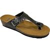 Dr. Scholl's Scholl Donna Gandia Sandalo, peltro, 42 EU