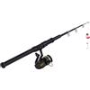 Wdk Partner- Canna da pesca mulinello, CFR-16, multicolore