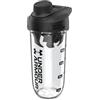 Under Armour UA - Bottiglia Shaker Clarity da 710 ml, colore: Trasparente/Nero OSFA