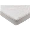 Emma Barclay Louisiana Bedding Coprimaterasso trapuntato di lusso, per letto singolo, bianco