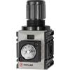 RIEGLER 142406-FUM 7208-KM - Regolatore di pressione, DV FUTURA-mini, Kompaktmano, G 1/4, 0,5-8 bar, 1 pezzo