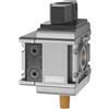RIEGLER 100615-K 55 - Valvola a sfera multifix a 3/2 vie, richiudibile, BG 5, G 1, 1 pezzo