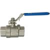 RIEGLER 135354-397.04 - Valvola a sfera in acciaio inox, 2 pezzi, lunghezza secondo DIN 3202-M3, G 3/4, 1 pezzo