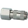 RIEGLER 107109-243.08/3-ES - Frizione a sgancio rapido NW 2,7, in acciaio inox 1.4404, M5 IG, 1 pezzo