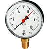 RIEGLER 101961 - 7300 Standardmano, in plastica, G 1/2 inferiore, -1200/0,0 mbar, Ø 100, 1 pezzo