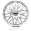 Sparco Set Copricerchi 4 Pezzi Roma 16 Pollici Argento