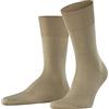 FALKE Firenze M So cotone tinta unita 1 paio, Calzini Uomo, Beige Sand 4320, 43-44