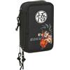 safta DRAGON BALL - Astuccio scuola con 37 utili inclusi, astuccio per bambini, ideale per bambini dai 5 ai 14 anni, comodo e versatile, qualità e resistenza, 12,5 x 5,5 x 19,5 cm