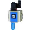 RIEGLER 116352-GA 33.1 - Valvola di avviamento a 3/2 vie, 230 V AC/50 Hz, BG 400, G 1/2, 1 pezzo