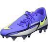 Nike Scarpe Unisex Phantom Gt2 Academy SG-PRO AC Soccer, Sapphire Volt Grey Fog Blue Void, 40.5 EU