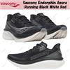 Saucony Endorphin Azura Running Nero Bianco Rosso Taglia Uomo
