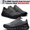 On Su WMNS Cloudtilt Remix poliestere riciclato nero 3WG10241043 taglia donna