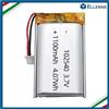 ✅BATTERIA LIPO DIY 102540 - 3,7V DC 1.100mAh CONNETTORI 2P-PH PASSO 2,0 mm✅