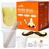 Lifestance Ceretta Naso Kit per Uomo Ceretta per Naso Depilazione Kit con 80g Cera Naso