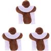 Peluche Riempitivo Per Cestino Pasquale Mini Giocattolo Croce Ripieni Di