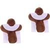 Peluche Riempitivo Per Cestino Pasquale Mini Giocattolo Croce Ripieni Di