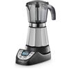 De Longhi Alicia PLUS EMKP 63 B Caffettiera Moka Elettrica 3-6 Tazze 450 W Nero/Argento