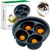 CucinaOra steamEGGS Cuociuova per 4 uova per Bimby Accessorio per TM7 TM6 TM31 TM5 Uova in