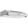 GLEM Gas GHC640IX cappa aspirante sottopensile 60 cm 3 velocità 2 motori inox