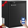 AAOBOSI Frigo Portatile 65L Frigo da Campeggio con APP Frigorifero Per Caravan con Luci