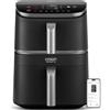 COSORI Turbo Tower Pro Smart Friggitrice ad Aria 10,8L Doppio Cestello Rivestimento