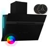 KLARSTEIN Alina Cappa Aspirante 60cm Cappa a Parete 600 m³/ora LED 9 Colori Touchscreen