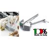 ZASEVES MASTICATORE SCHIACCIA AGLIO BATTICARNE TRITA MULTIUSO 12 FUNZIONI IN ALLUMINIO